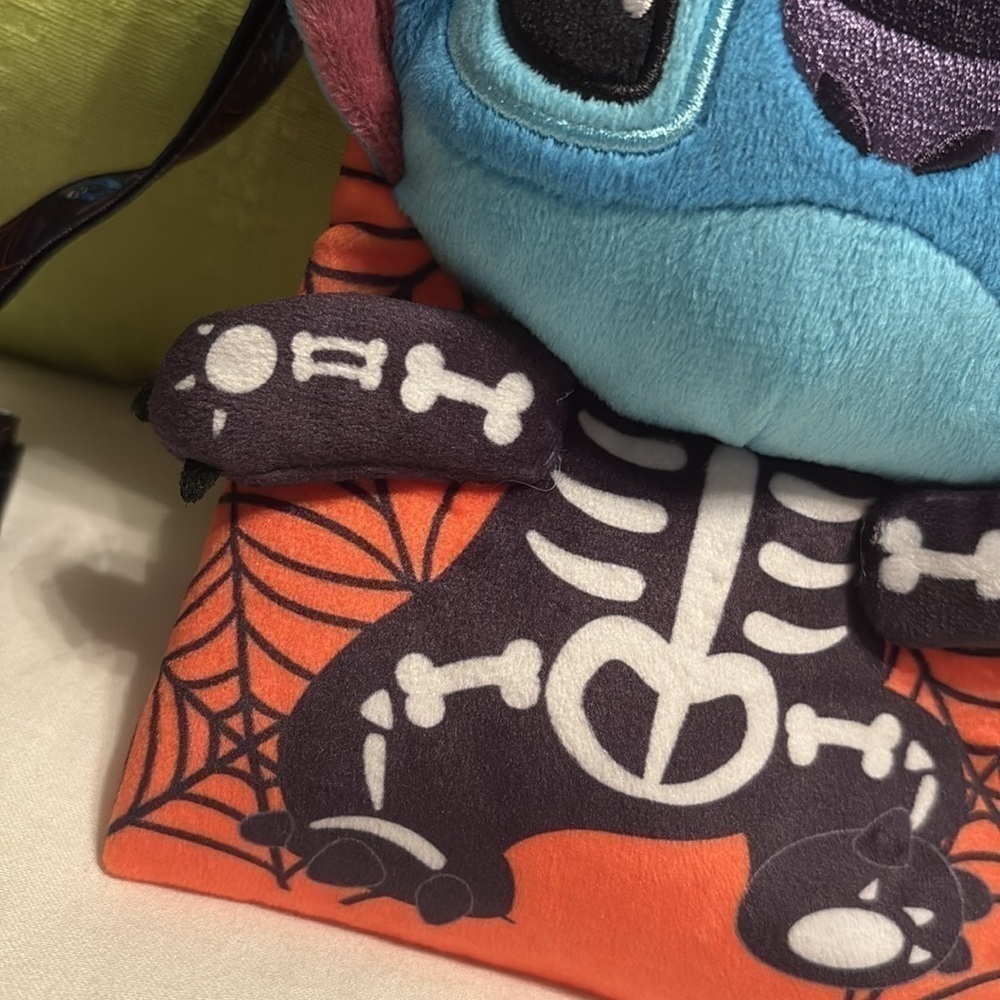 Disney Stitch Halloween Plush Lanyard - Picture 7 of 13
